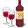 [wine bottle]